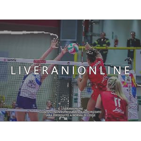 Campionato di Volley Serie A1 Femminile 2019/2020 Busto Arsizio, Italia 15/01/2020 Unet E-Work Busto Arsizio-Il Bisonte Firenze Nella foto: Washington Haleigh 1 (UYBA Unet E-Work Busto Arsizio) ©LM/Fabrizio Carabelli / AGENZIA ALDO LIVERANI SAS