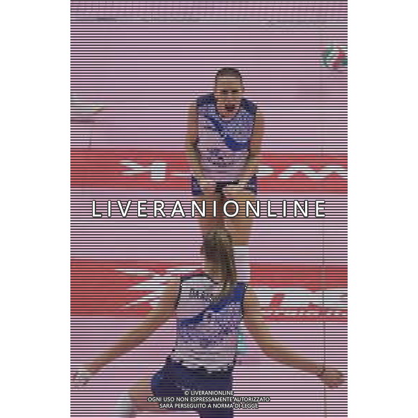 Campionato di Volley Serie A1 Femminile 2019/2020 Busto Arsizio, Italia 15/01/2020 Unet E-Work Busto Arsizio vs Il Bisonte Firenze Nella foto: esultanza di Sara Alberti (Il Bisonte Firenze) ©LM/Elisa Calabrese / AGENZIA ALDO LIVERANI SAS