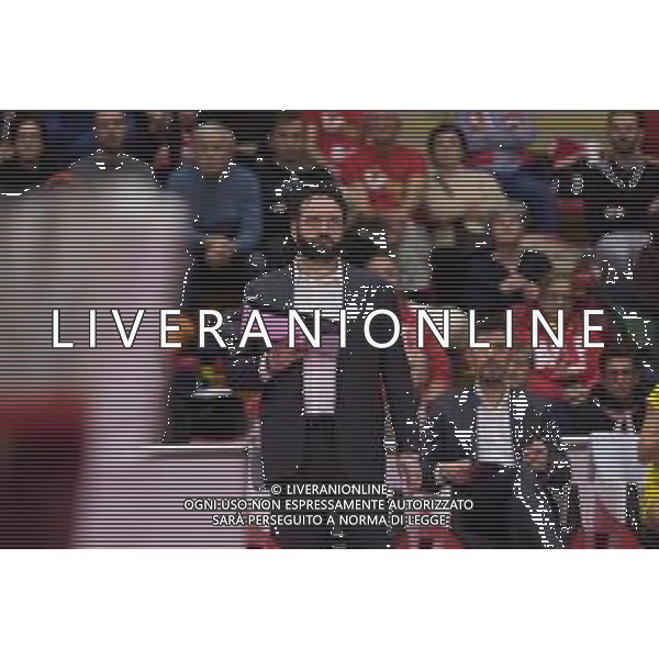 Campionato di Volley Serie A1 Femminile 2019/2020 Busto Arsizio, Italia 15/01/2020 Unet E-Work Busto Arsizio vs Il Bisonte Firenze Nella foto: coach Stefano Lavarini (UYBA - Unet E-Work Busto Arsizio) ©LM/Elisa Calabrese / AGENZIA ALDO LIVERANI SAS