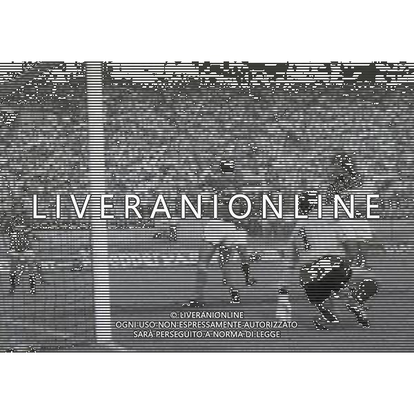 30-06-1985 MILANO FINALE DI COPPA ITALIA ANDATA MILAN SAMPDORIA 0-1 NELLA FOTO GOAL SAMPDORIA AG ALDO LIVERANI SAS