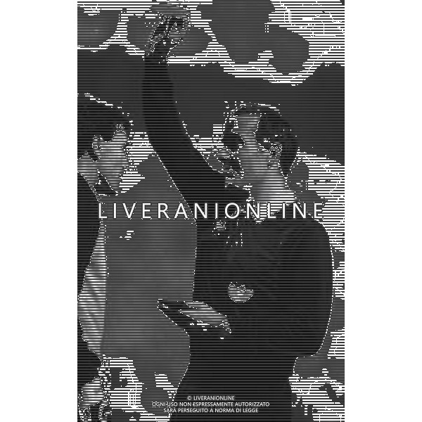 30-06-1985 MILANO FINALE DI COPPA ITALIA ANDATA MILAN SAMPDORIA 0-1 NELLA FOTO ARBITRO REDINI GIANCARLO AG ALDO LIVERANI SAS