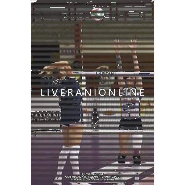 Campionato di Volley Serie A1 Femminile 2019/2020 Jesi (AN), Italia 15/01/2020 Lardini Filottrano vs Zanetti Bergamo Nella foto: Schiacciata Nicoletti Anna (Lardini Filottrano) ©LM/ Roberto Bartomeoli / AGENZIA ALDO LIVERANI SAS