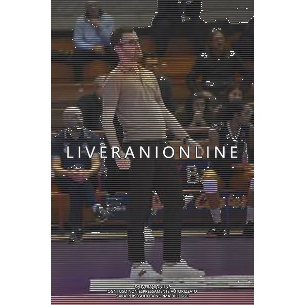 Campionato di Volley Serie A1 Femminile 2019/2020 Jesi (AN), Italia 15/01/2020 Lardini Filottrano vs Zanetti Bergamo Nella foto: Schiavo Filippo (Allenatore Lardini Filottrano) ©LM/ Roberto Bartomeoli / AGENZIA ALDO LIVERANI SAS