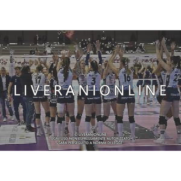 Campionato di Volley Serie A1 Femminile 2019/2020 Jesi (AN), Italia 15/01/2020 Lardini Filottrano vs Zanetti Bergamo Nella foto: Zanetti Bergamo ©LM/ Roberto Bartomeoli / AGENZIA ALDO LIVERANI SAS