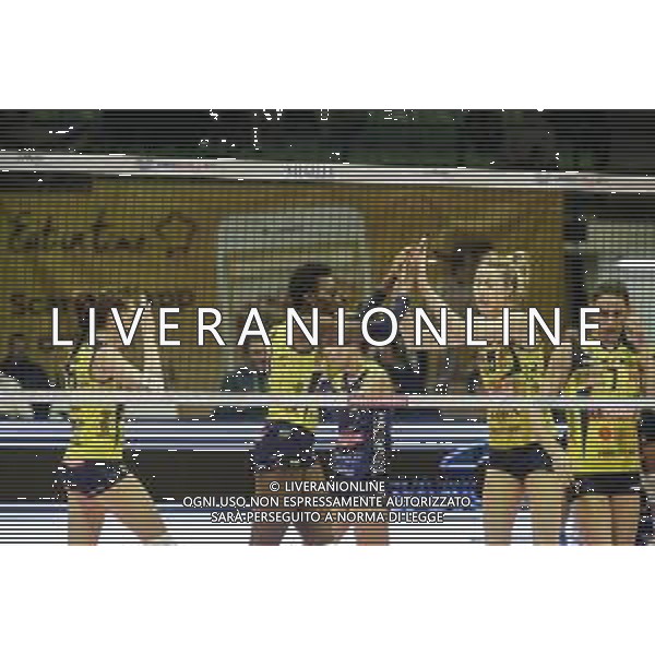 Campionato di Volley Serie A1 Femminile 2019/2020 Monza, Italia 15/01/2020 Saugella Monza vs Imoco Volley Conegliano Nella foto: Saugella monza - Imoco volley conegliano egonu ©LM Mattia Martegani / AGENZIA ALDO LIVERANI SAS