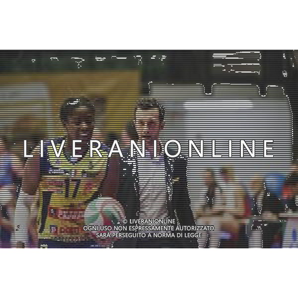 Campionato di Volley Serie A1 Femminile 2019/2020 Monza, Italia 15/01/2020 Saugella Monza vs Imoco Volley Conegliano Nella foto: Saugella monza - Imoco volley conegliano sylla-santarelli ©LM Mattia Martegani / AGENZIA ALDO LIVERANI SAS