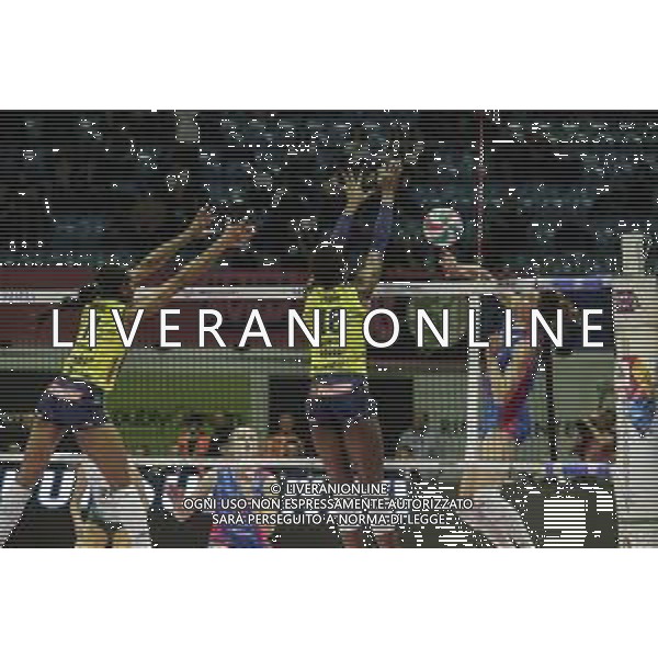 Campionato di Volley Serie A1 Femminile 2019/2020 Monza, Italia 15/01/2020 Saugella Monza vs Imoco Volley Conegliano Nella foto: Saugella monza - Imoco volley conegliano enogu-ogbogu ©LM Mattia Martegani / AGENZIA ALDO LIVERANI SAS