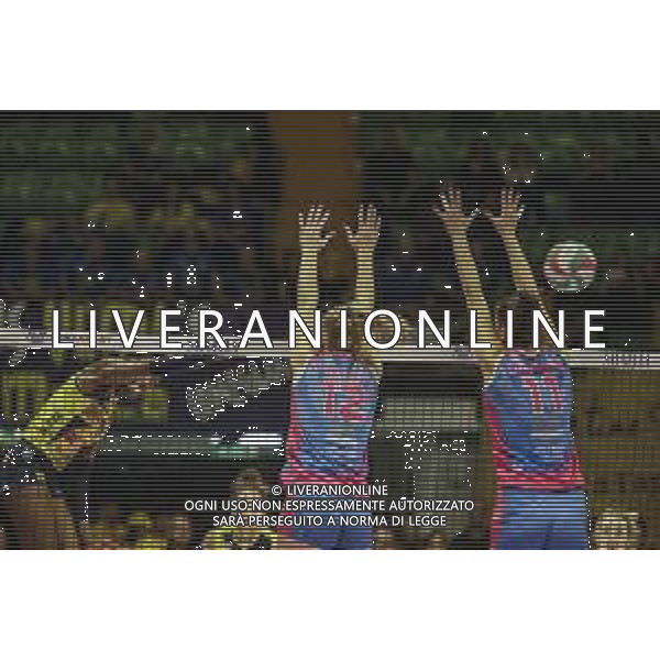 Campionato di Volley Serie A1 Femminile 2019/2020 Monza, Italia 15/01/2020 Saugella Monza vs Imoco Volley Conegliano Nella foto: Saugella monza - Imoco volley Conegliano egonu attacco ©LM Mattia Martegani / AGENZIA ALDO LIVERANI SAS