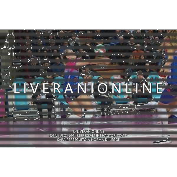 Campionato di Volley Serie A1 Femminile 2019/2020 Novara, Italia 15/01/2020 Igor Gorgonzola Novara-Bosca S.Bernardo Cuneo Nella foto: Micha Hancock, 12 (Igor Gorgonzola Novara) FOTO SALVO BARBAGALLO-ALESSIO MARINI-AG ALDO LIVERANI SAS