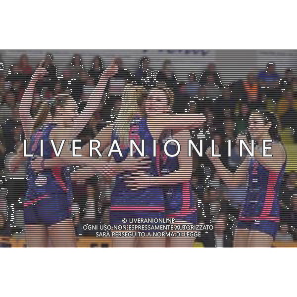 Campionato di Volley Serie A1 Femminile 2019/2020 Scandicci (FI), Italia 15/01/2020 Savino Del Bene Scandicci vs epiu Pomi Casalmaggiore Nella foto: Esultanza Savino Del Bene Scandicci FOTO LISA GIGLIELMI-ALESSIO MARINI-AG ALDO LIVERANI SAS