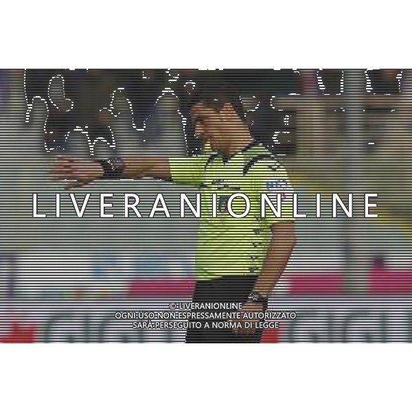 FIORENTINA - ATALANTA Ottavi di Finale di Coppa Italia 15/01/2020 nella foto: arbitro Gianluca Manganiello ©Claudio Zamagni/Agenzia Aldo Liverani referee Gianluca Manganiello during during the Italian Cup match between AFC Fiorentina and Atalanta 1907 at Artemio Franchi Stadium, in Florence, Italy on 15 January 2020 photo credit by Claudio Zamagni/Aldo Liverani Photo Agency/ AGENZIA ALDO LIVERANI SAS