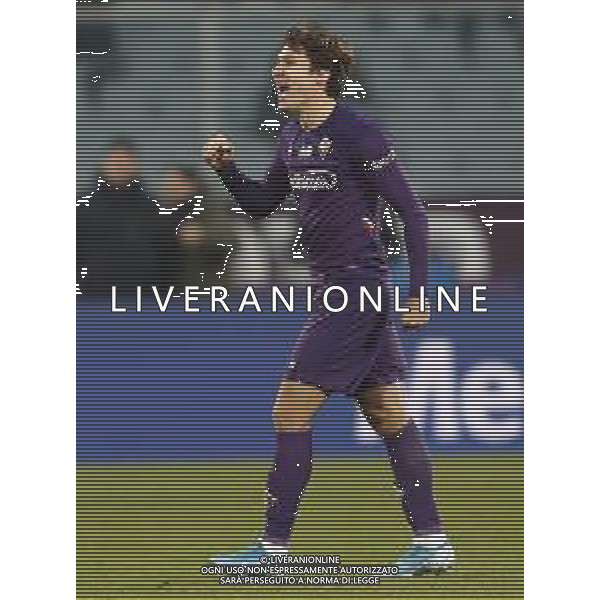 FIORENTINA - ATALANTA Ottavi di Finale di Coppa Italia 15/01/2020 nella foto: Esultanza Benassi Marco (acf Fiorentina) ©Claudio Zamagni/Agenzia Aldo Liverani Chiesa Federico (acf Fiorentina) during during the Italian Cup match between AFC Fiorentina and Atalanta 1907 at Artemio Franchi Stadium, in Florence, Italy on 15 January 2020 photo credit by Claudio Zamagni/Aldo Liverani Photo Agency/ AGENZIA ALDO LIVERANI SAS