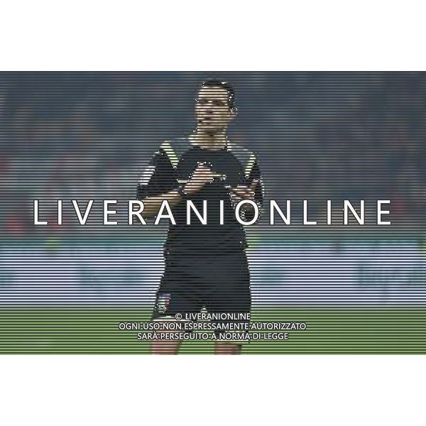 l‚Äôarbitro Davide Ghersini di Genova Milan vs Spal Coppa Italia - ottavi di finale Milano 15-01-2020 Stadio Giuseppe Meazza - San Siro foto Roberto Garavaglia - ag. Aldo Liverani sas/ AGENZIA ALDO LIVERANI SAS
