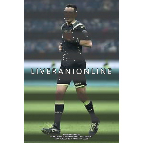 l‚Äôarbitro Davide Ghersini di Genova Milan vs Spal Coppa Italia - ottavi di finale Milano 15-01-2020 Stadio Giuseppe Meazza - San Siro foto Roberto Garavaglia - ag. Aldo Liverani sas/ AGENZIA ALDO LIVERANI SAS