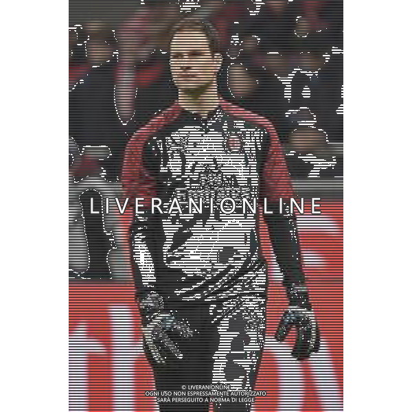 Asmir Begovic (Milan) Milan vs Spal Coppa Italia - ottavi di finale Milano 15-01-2020 Stadio Giuseppe Meazza - San Siro foto Roberto Garavaglia - ag. Aldo Liverani sas/ AGENZIA ALDO LIVERANI SAS
