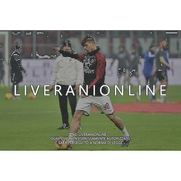 Daniel Maldini (Milan) figlio di Paolo Maldini Milan vs Spal Coppa Italia - ottavi di finale Milano 15-01-2020 Stadio Giuseppe Meazza - San Siro foto Roberto Garavaglia - ag. Aldo Liverani sas/ AGENZIA ALDO LIVERANI SAS