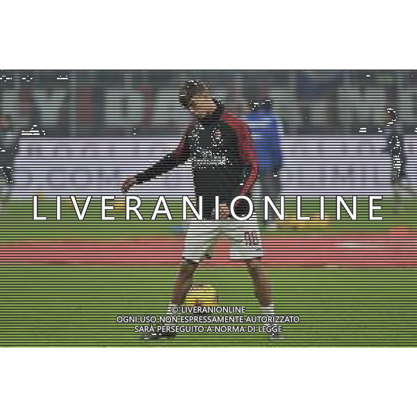 Daniel Maldini (Milan) figlio di Paolo Maldini Milan vs Spal Coppa Italia - ottavi di finale Milano 15-01-2020 Stadio Giuseppe Meazza - San Siro foto Roberto Garavaglia - ag. Aldo Liverani sas/ AGENZIA ALDO LIVERANI SAS