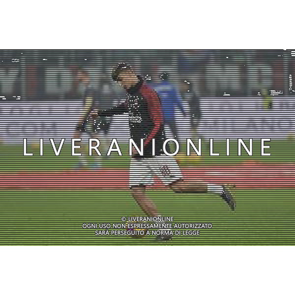 Daniel Maldini (Milan) figlio di Paolo Maldini Milan vs Spal Coppa Italia - ottavi di finale Milano 15-01-2020 Stadio Giuseppe Meazza - San Siro foto Roberto Garavaglia - ag. Aldo Liverani sas/ AGENZIA ALDO LIVERANI SAS