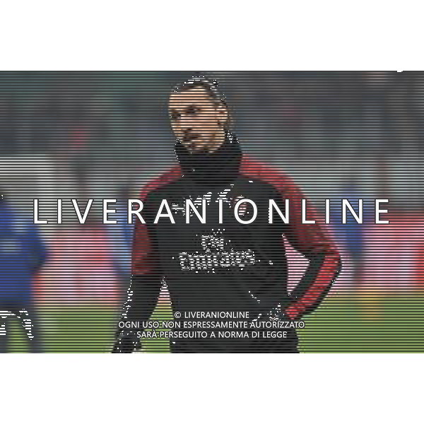 Zlatan Ibrahimovic (Milan) Milan vs Spal Coppa Italia - ottavi di finale Milano 15-01-2020 Stadio Giuseppe Meazza - San Siro foto Roberto Garavaglia - ag. Aldo Liverani sas/ AGENZIA ALDO LIVERANI SAS