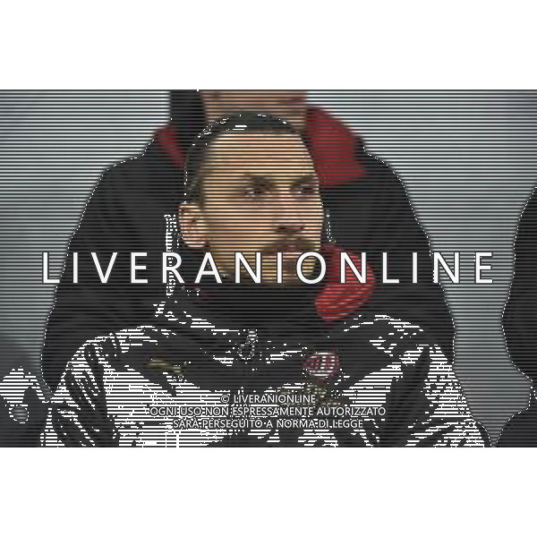 Zlatan Ibrahimovic (Milan) Milan vs Spal Coppa Italia - ottavi di finale Milano 15-01-2020 Stadio Giuseppe Meazza - San Siro foto Roberto Garavaglia - ag. Aldo Liverani sas/ AGENZIA ALDO LIVERANI SAS
