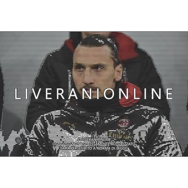 Zlatan Ibrahimovic (Milan) Milan vs Spal Coppa Italia - ottavi di finale Milano 15-01-2020 Stadio Giuseppe Meazza - San Siro foto Roberto Garavaglia - ag. Aldo Liverani sas/ AGENZIA ALDO LIVERANI SAS