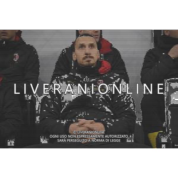 Zlatan Ibrahimovic (Milan) Milan vs Spal Coppa Italia - ottavi di finale Milano 15-01-2020 Stadio Giuseppe Meazza - San Siro foto Roberto Garavaglia - ag. Aldo Liverani sas/ AGENZIA ALDO LIVERANI SAS