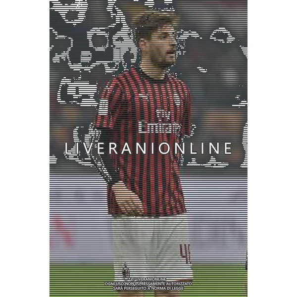 Matteo Gabbia (Milan) Milan vs Spal Coppa Italia - ottavi di finale Milano 15-01-2020 Stadio Giuseppe Meazza - San Siro foto Roberto Garavaglia - ag. Aldo Liverani sas/ AGENZIA ALDO LIVERANI SAS