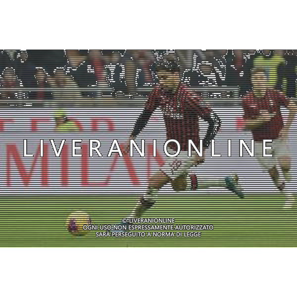 Lucas Paqueta’ (Milan) Milan vs Spal Coppa Italia - ottavi di finale Milano 15-01-2020 Stadio Giuseppe Meazza - San Siro foto Roberto Garavaglia - ag. Aldo Liverani sas/ AGENZIA ALDO LIVERANI SAS