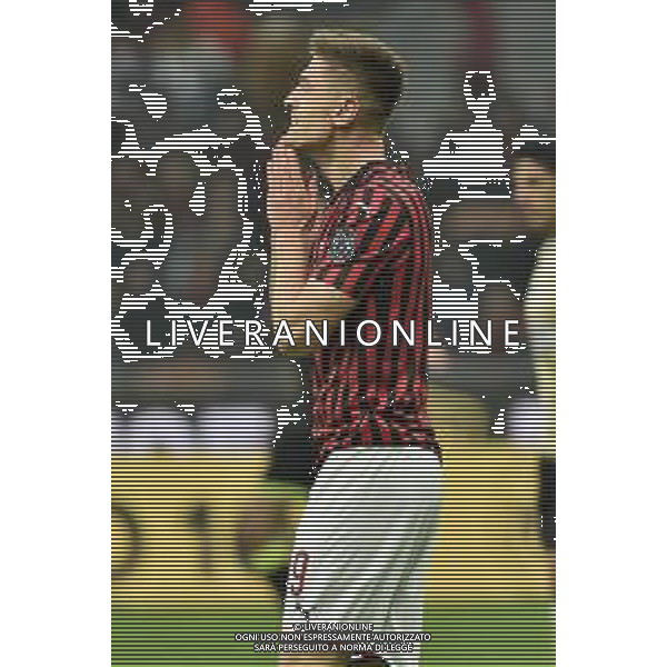 Krzysztof Piatek (Milan) Milan vs Spal Coppa Italia - ottavi di finale Milano 15-01-2020 Stadio Giuseppe Meazza - San Siro foto Roberto Garavaglia - ag. Aldo Liverani sas/ AGENZIA ALDO LIVERANI SAS