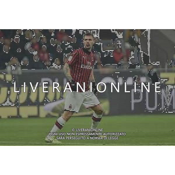 Alessio Romagnoli (Milan) Milan vs Spal Coppa Italia - ottavi di finale Milano 15-01-2020 Stadio Giuseppe Meazza - San Siro foto Roberto Garavaglia - ag. Aldo Liverani sas/ AGENZIA ALDO LIVERANI SAS