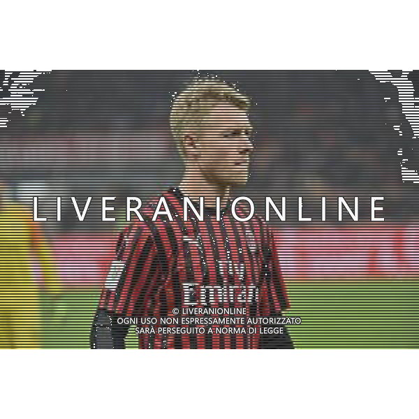 Simon Kjaer (Milan) Milan vs Spal Coppa Italia - ottavi di finale Milano 15-01-2020 Stadio Giuseppe Meazza - San Siro foto Roberto Garavaglia - ag. Aldo Liverani sas/ AGENZIA ALDO LIVERANI SAS