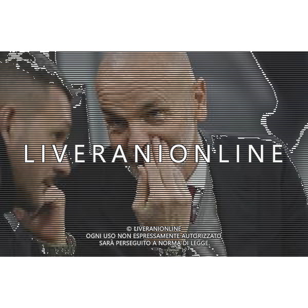 Stefano Pioli allenatore Milan Milan vs Spal Coppa Italia - ottavi di finale Milano 15-01-2020 Stadio Giuseppe Meazza - San Siro foto Roberto Garavaglia - ag. Aldo Liverani sas/ AGENZIA ALDO LIVERANI SAS