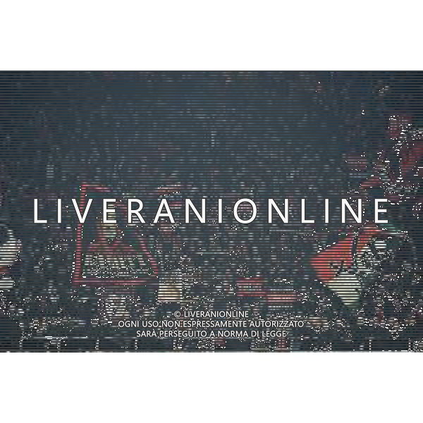 tifosi del Milan Milan vs Spal Coppa Italia - ottavi di finale Milano 15-01-2020 Stadio Giuseppe Meazza - San Siro foto Roberto Garavaglia - ag. Aldo Liverani sas/ AGENZIA ALDO LIVERANI SAS