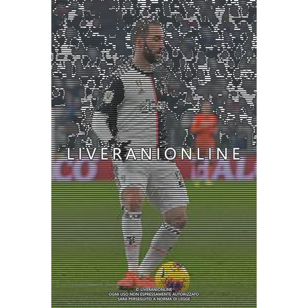 Torino 15.01.2020 Stadio Allianz Stadium ©Alessandro Falzone/Agenzia Aldo Liverani 15.01.2020 Ottavi di Coppa Italia Juventus vs Udinese 2019-20120 Nella foto : GONZALO HIGUAIN ©/ AGENZIA ALDO LIVERANI SAS