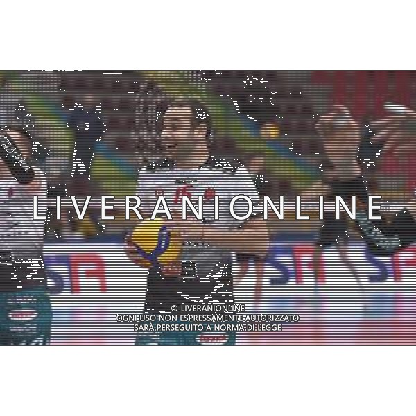 Campionato di Volley Superlega Serie A 2019/2020 Verona, Italia 16/01/2020 Calzedonia Verona - Sir Safety Perugia Nella foto: Luciano De Cecco; nato 2/06/1988; Ruolo Palleggiatore; Sir Safety Perugia Volley ©LM/Giancarlo Dalla Riva / AGENZIA ALDO LIVERANI SAS