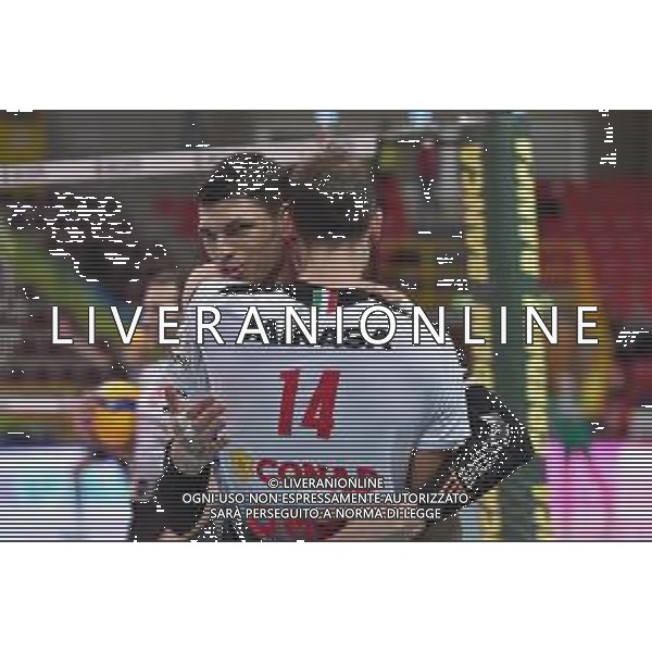 Campionato di Volley Superlega Serie A 2019/2020 Verona, Italia 16/01/2020 Calzedonia Verona - Sir Safety Perugia Nella foto: Aleksandar Atanasijevic; nato 4/09/1991; Ruolo Opposto; Sir Safety Perugia Volley ©LM/Giancarlo Dalla Riva / AGENZIA ALDO LIVERANI SAS