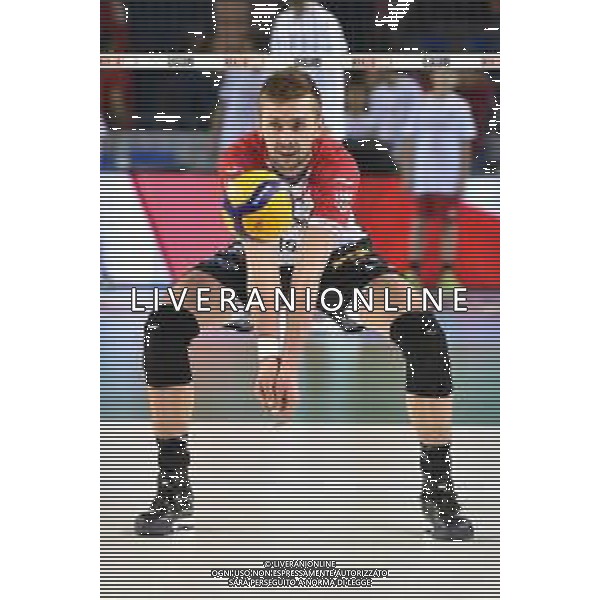 Campionato di Volley Superlega Serie A 2019/2020 Civitanova, Italia 16/01/2020 Cucine Lube Civitanova - Allianz Milano Nella foto: Bieniek Mateusz (Cucine Lube Civitanova) ©LM/Roberto Bartomeoli / AGENZIA ALDO LIVERANI SAS