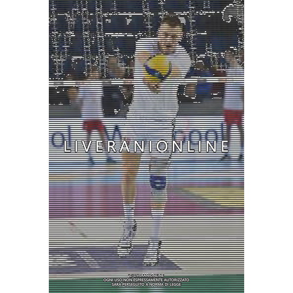 Campionato di Volley Superlega Serie A 2019/2020 Civitanova, Italia 16/01/2020 Cucine Lube Civitanova - Allianz Milano Nella foto: Okolic Aleksandar (Allianz Milano) ©LM/Roberto Bartomeoli / AGENZIA ALDO LIVERANI SAS