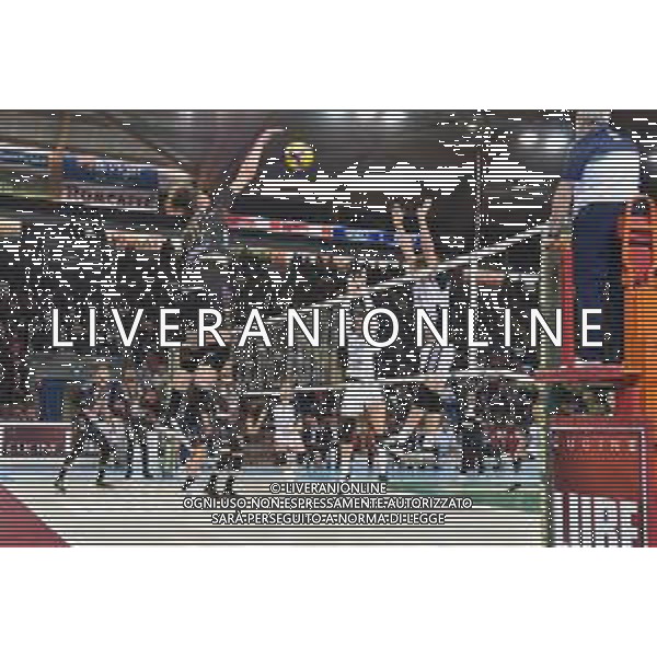 Campionato di Volley Superlega Serie A 2019/2020 Civitanova, Italia 16/01/2020 Cucine Lube Civitanova - Allianz Milano Nella foto: SchiacciataRychlicki Kamil (Cucine Lube Civitanova) ©LM/Roberto Bartomeoli / AGENZIA ALDO LIVERANI SAS