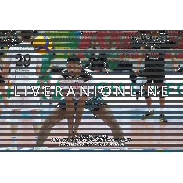 Campionato di Volley Superlega Serie A 2019/2020 Verona, Italia 16/01/2020 Calzedonia Verona - Sir Safety Perugia Nella foto: Wilfredo Leon Venero (9) Sir safety Conad Perugia ©LM/Roberto Tommasini / AGENZIA ALDO LIVERANI SAS