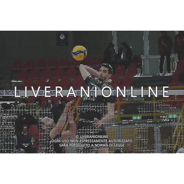 Campionato di Volley Superlega Serie A 2019/2020 Verona, Italia 16/01/2020 Calzedonia Verona - Sir Safety Perugia Nella foto: Jonas Aguenier (17) Calzedonia Verona ©LM/Roberto Tommasini / AGENZIA ALDO LIVERANI SAS