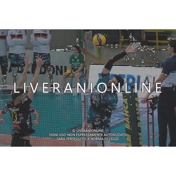 Campionato di Volley Superlega Serie A 2019/2020 Verona, Italia 16/01/2020 Calzedonia Verona - Sir Safety Perugia Nella foto: Attacco Sir safety Conad Perugia ©LM/Roberto Tommasini / AGENZIA ALDO LIVERANI SAS