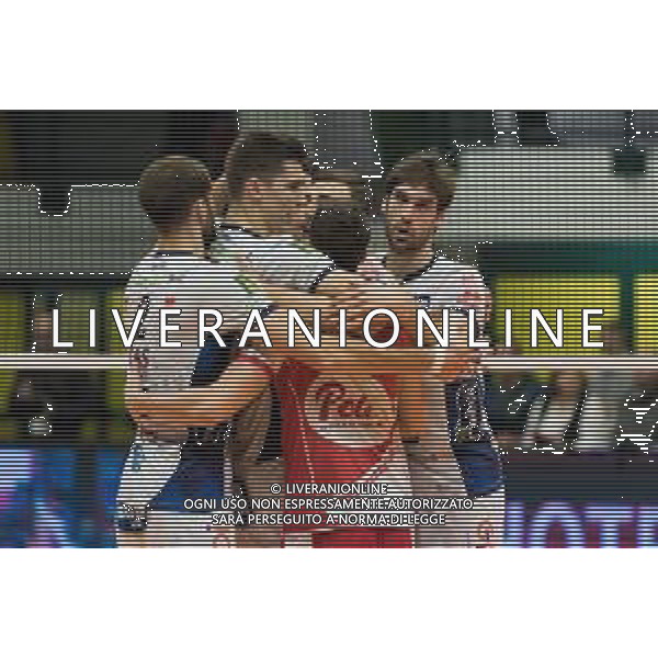 Campionato di Volley Superlega Serie A 2019/2020 Monza, Italia 16/01/2020 Vero Volley Monza - Itas Trentino Nella foto: esultanza (Itas Trentino) ©LM/Elisa Calabrese / AGENZIA ALDO LIVERANI SAS