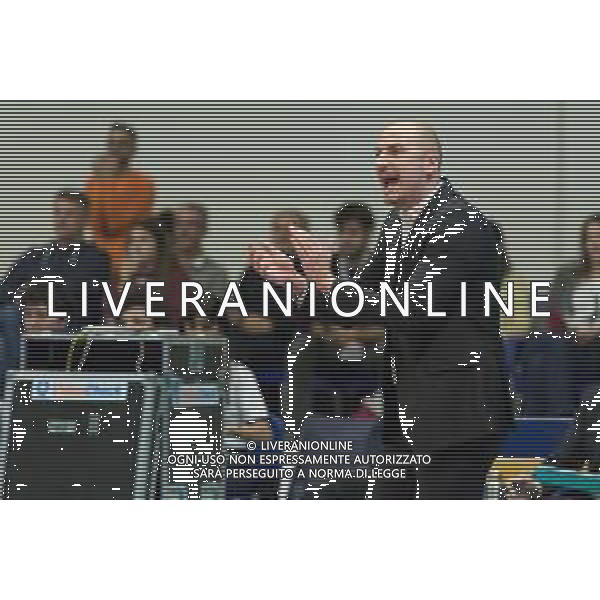 Campionato di Volley Superlega Serie A 2019/2020 Monza, Italia 16/01/2020 Vero Volley Monza - Itas Trentino Nella foto: coach Fabio Soli (Vero Volley Monza) ©LM/Elisa Calabrese / AGENZIA ALDO LIVERANI SAS