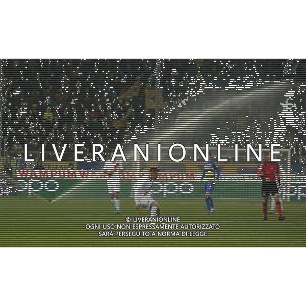 PARMA - ROMA COPPA ITALIA TIM CUP OTTAVI DI FINALE 16.01.2020 NELLA FOTO ACCESI GLI IDRANTI IN CAMPO E SOSPESO MOMENTANEAMENTE IL GIOCO ©SANTANDREA / AGENZIA ALDO LIVERANI SAS