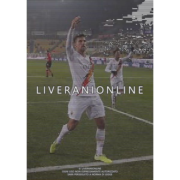 PARMA - ROMA COPPA ITALIA TIM CUP OTTAVI DI FINALE 16.01.2020 NELLA FOTO ABBRACCIO ESULTANZA ROMA - LORENZO PELLEGRINI ©SANTANDREA / AGENZIA ALDO LIVERANI SAS