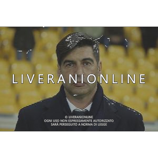 PARMA - ROMA COPPA ITALIA TIM CUP OTTAVI DI FINALE 16.01.2020 NELLA FOTO ALLENATORE PAULO FONSECA ©SANTANDREA / AGENZIA ALDO LIVERANI SAS