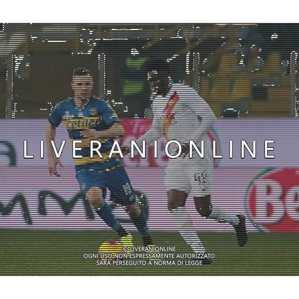 PARMA - ROMA COPPA ITALIA TIM CUP OTTAVI DI FINALE 16.01.2020 NELLA FOTO AMADOU DIAWARA E JASMIN KURTIC ©SANTANDREA / AGENZIA ALDO LIVERANI SAS