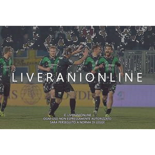 Frosinone vs Pordenone Campionato Serie B - 20 giornata Stadio Benito Stirpe - Frosinone 17-01-2020 nella foto Esultanza Pordenone ©Federico Gaetano / AGENZIA ALDO LIVERANI SAS
