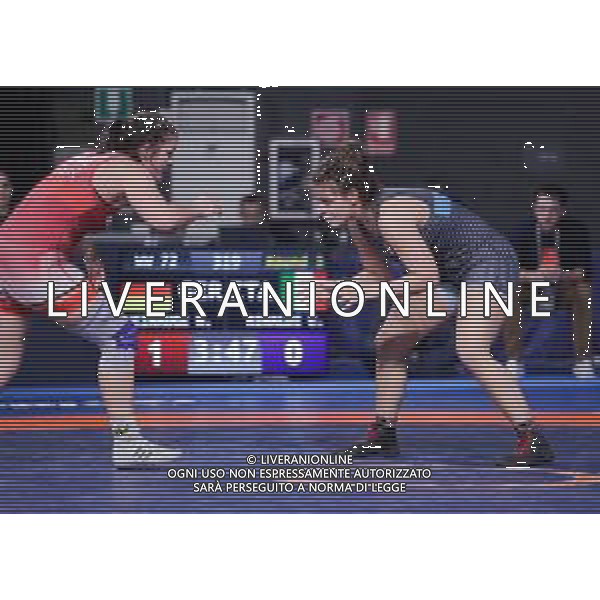 Lotta Rome, Italia 17/01/2020 1° Ranking Series International Tournament - Day3 Nella foto: Enrica Rinaldi (Italy) category WW 72 kg FOTO LUIGI MARIANI-ALESSIO MARINI-AG ALDO LIVERANI SAS